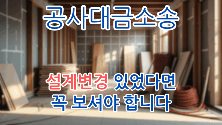 공사대금소송